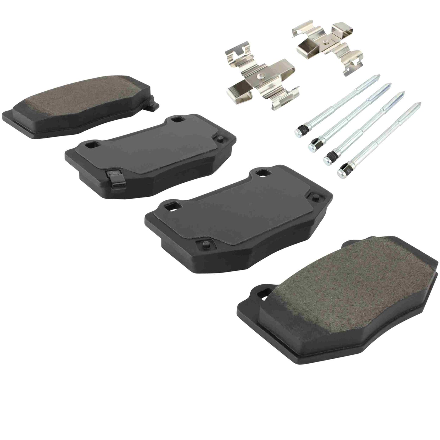Quality-Built Black Series Semi-Metallic Brake Pads 1003-1854M