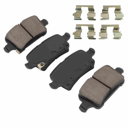 Quality-Built Black Series Ceramic Brake Pads 1003-1857C