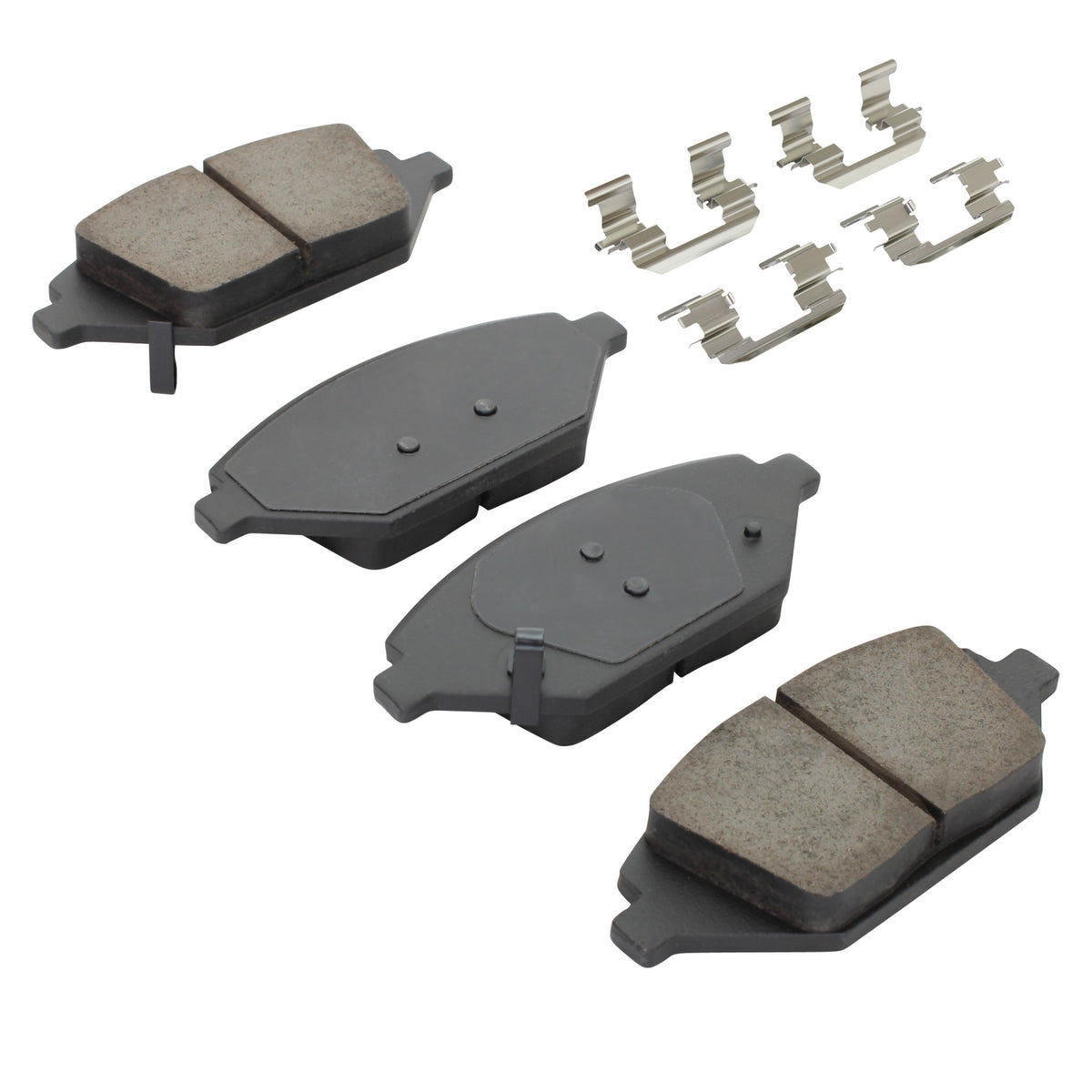 Quality-Built Black Series Ceramic Brake Pads 1003-1864C