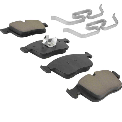Quality-Built Black Series Semi-Metallic Brake Pads 1003-1866M