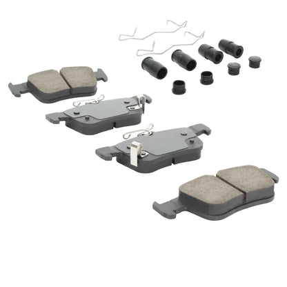 Quality-Built Black Series Ceramic Brake Pads 1003-1878C