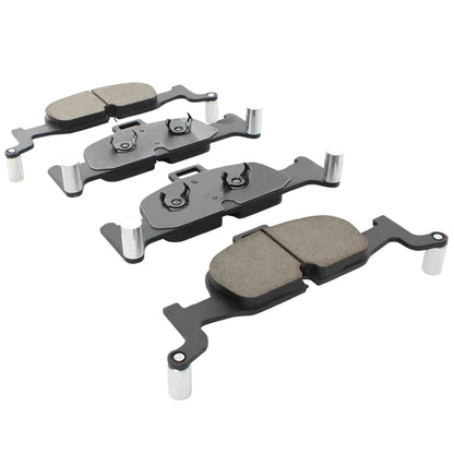 Quality-Built Black Series Semi-Metallic Brake Pads 1003-1897M