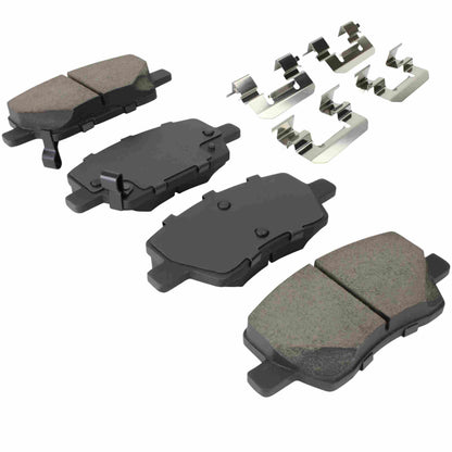 Quality-Built Black Series Ceramic Brake Pads 1003-1929C