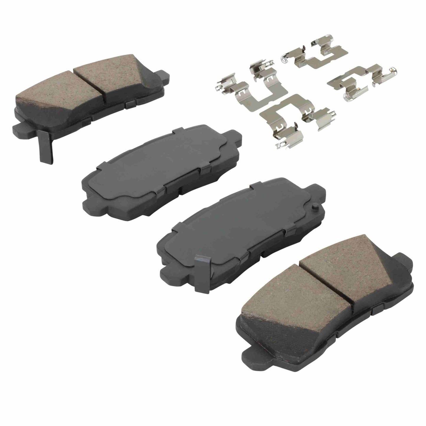 Quality-Built Black Series Ceramic Brake Pads 1003-1954C