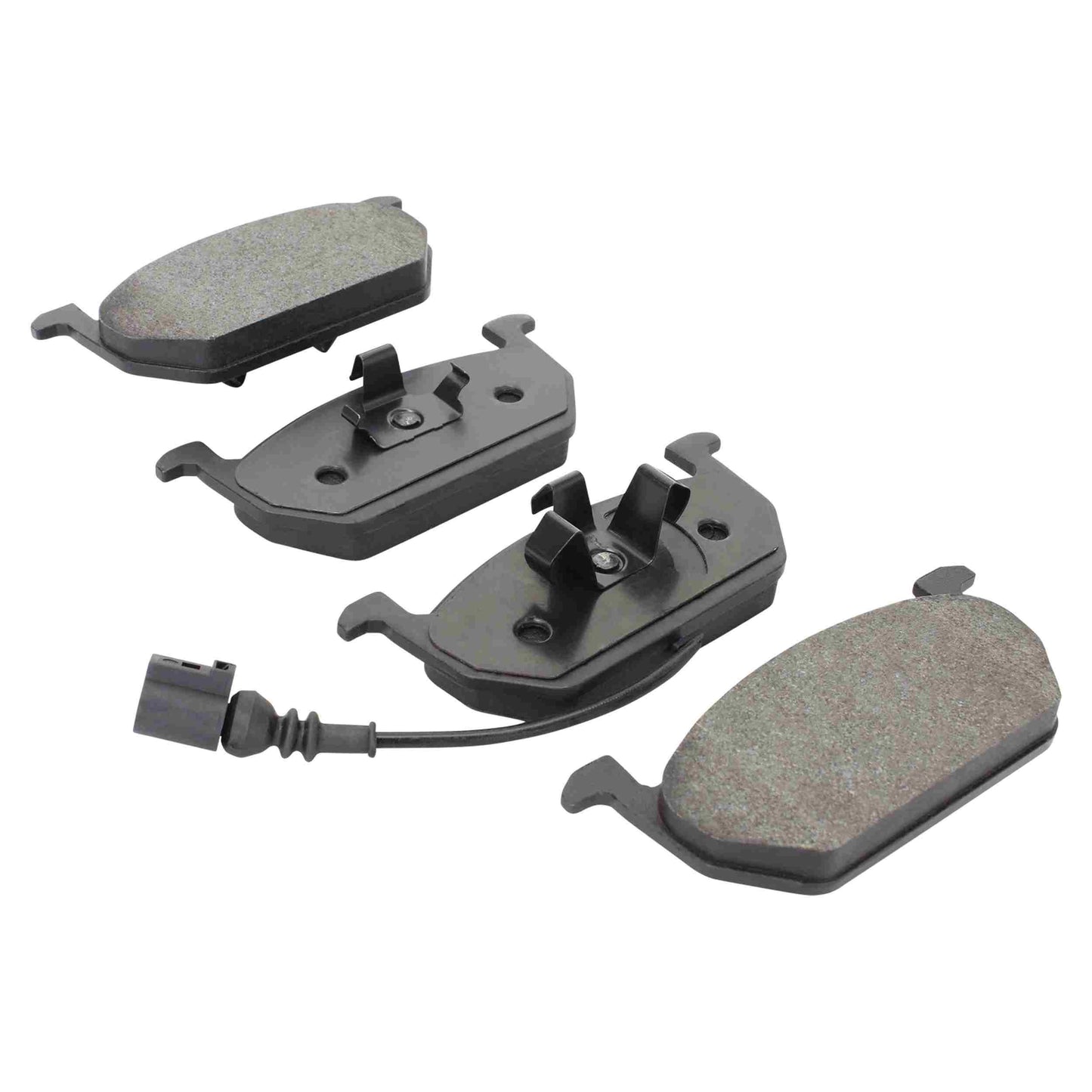 Quality-Built Black Series Semi-Metallic Brake Pads 1003-1968M