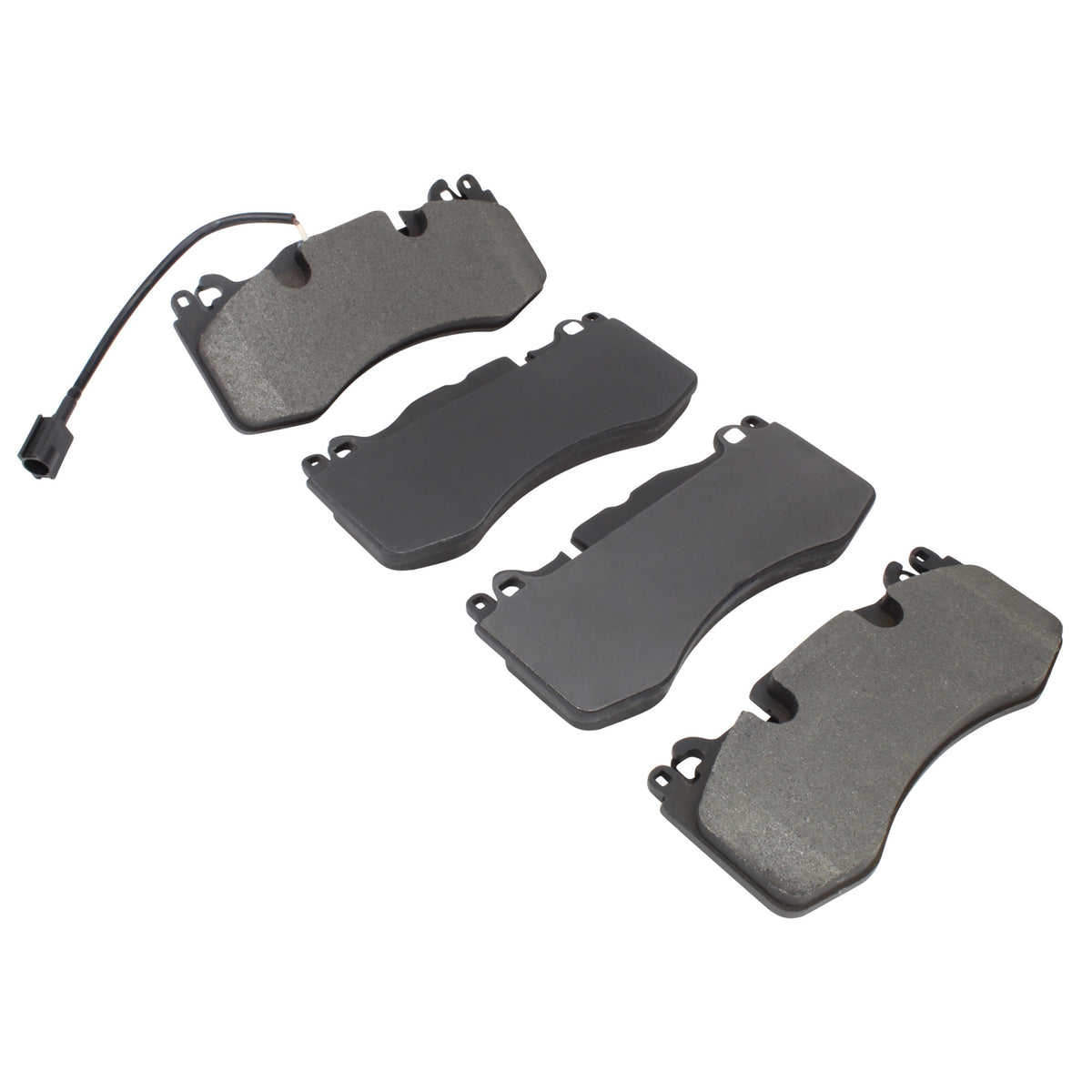 Quality-Built Black Series Semi-Metallic Brake Pads 1003-1990M