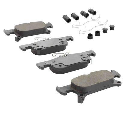 Quality-Built Black Series Ceramic Brake Pads 1003-2025C