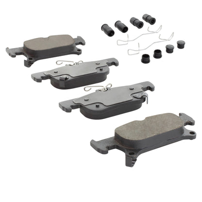 Quality-Built Black Series Ceramic Brake Pads 1003-2025C