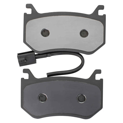 Quality-Built Black Series Semi-Metallic Brake Pads 1003-2043M