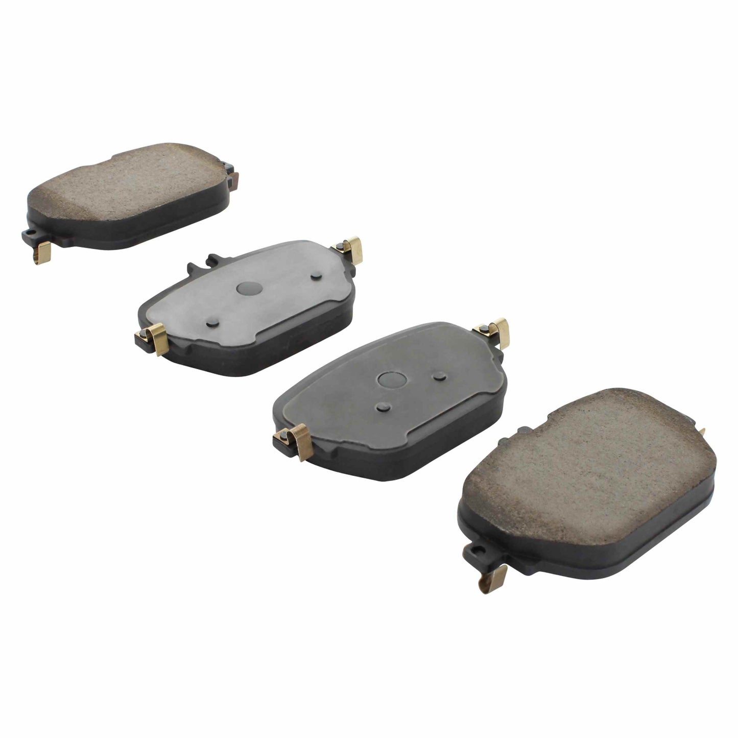 Quality-Built Black Series Semi-Metallic Brake Pads 1003-2047M