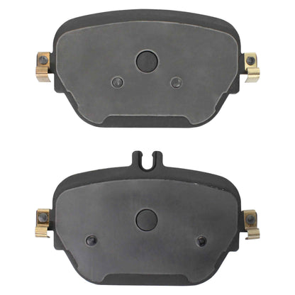 Quality-Built Black Series Semi-Metallic Brake Pads 1003-2047M