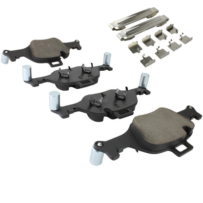 Quality-Built Black Series Semi-Metallic Brake Pads 1003-2060M