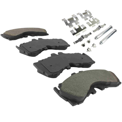 Quality-Built Black Series Semi-Metallic Brake Pads 1003-2062M