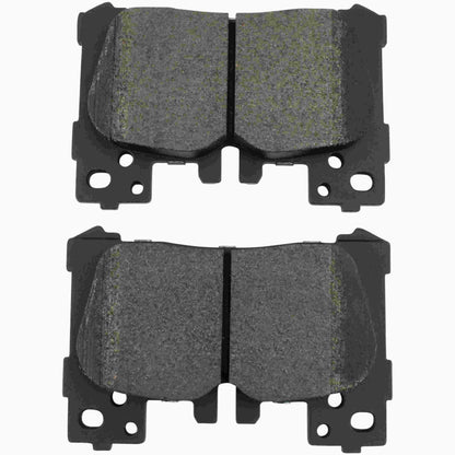 Quality-Built Black Series Semi-Metallic Brake Pads 1003-2063M