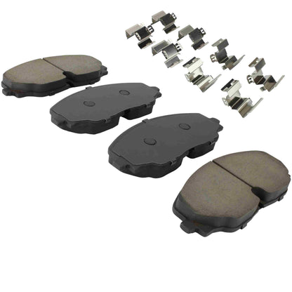 Quality-Built Black Series Ceramic Brake Pads 1003-2074C