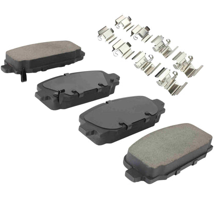 Quality-Built Black Series Ceramic Brake Pads 1003-2081C