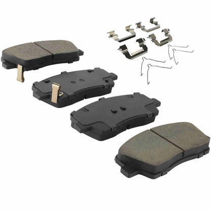 Quality-Built Black Series Ceramic Brake Pads 1003-2117C