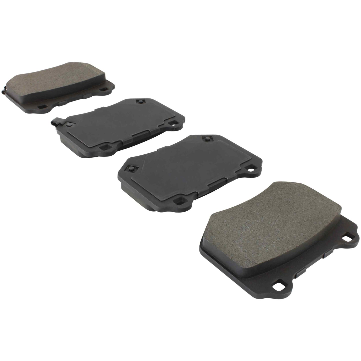 Quality-Built Black Series Semi-Metallic Brake Pads 1003-2118M