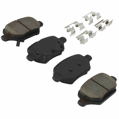 Quality-Built Black Series Ceramic Brake Pads 1003-2168C