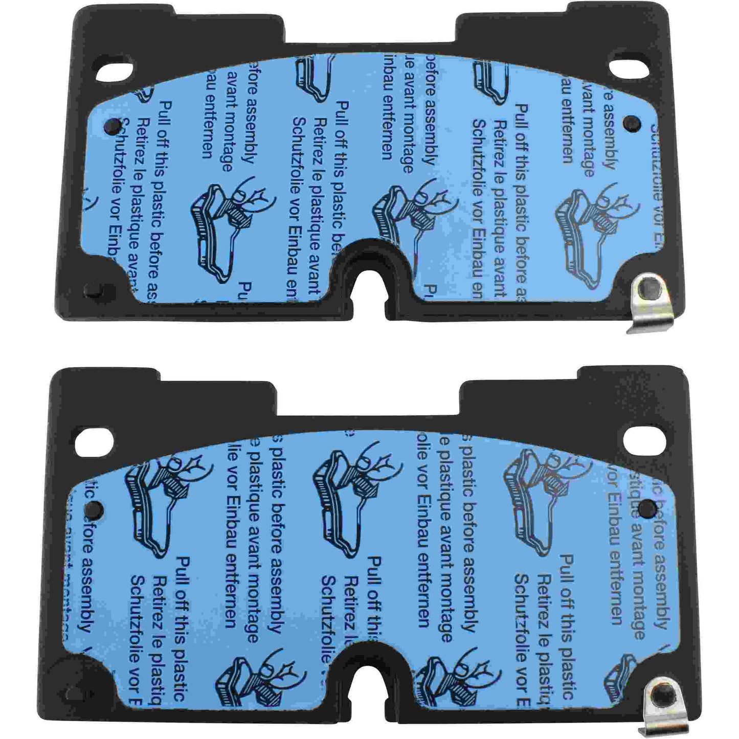 Quality-Built Black Series Ceramic Brake Pads 1003-2173C