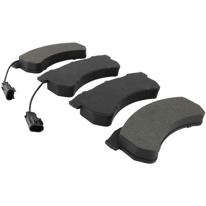 Quality-Built Black Series Semi-Metallic Brake Pads 1003-2175M