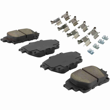 Quality-Built Black Series Ceramic Brake Pads 1003-2183C