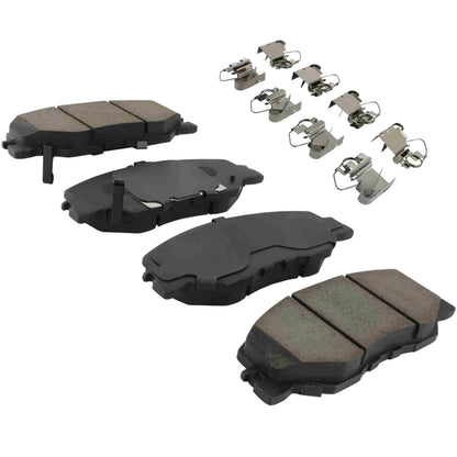 Quality-Built Black Series Ceramic Brake Pads 1003-2185C