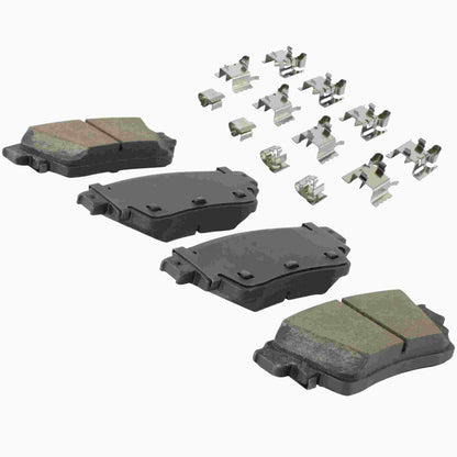 Quality-Built Black Series Ceramic Brake Pads 1003-2200C