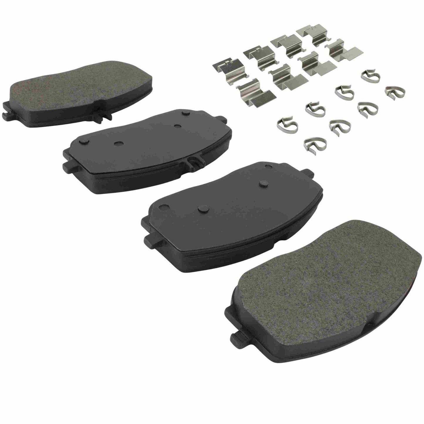 Quality-Built Black Series Semi-Metallic Brake Pads 1003-2209M