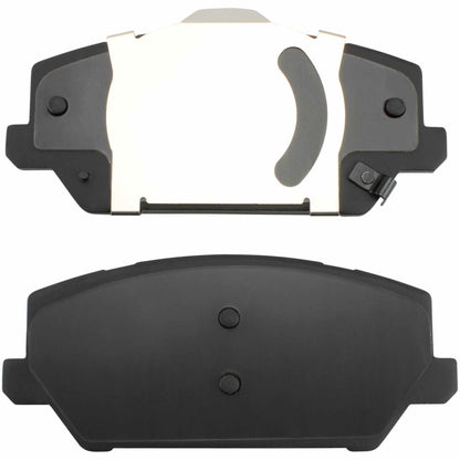 Quality-Built Black Series Semi-Metallic Brake Pads 1003-2211M