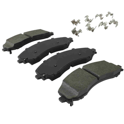 Quality-Built Black Series Semi-Metallic Brake Pads 1003-2223M