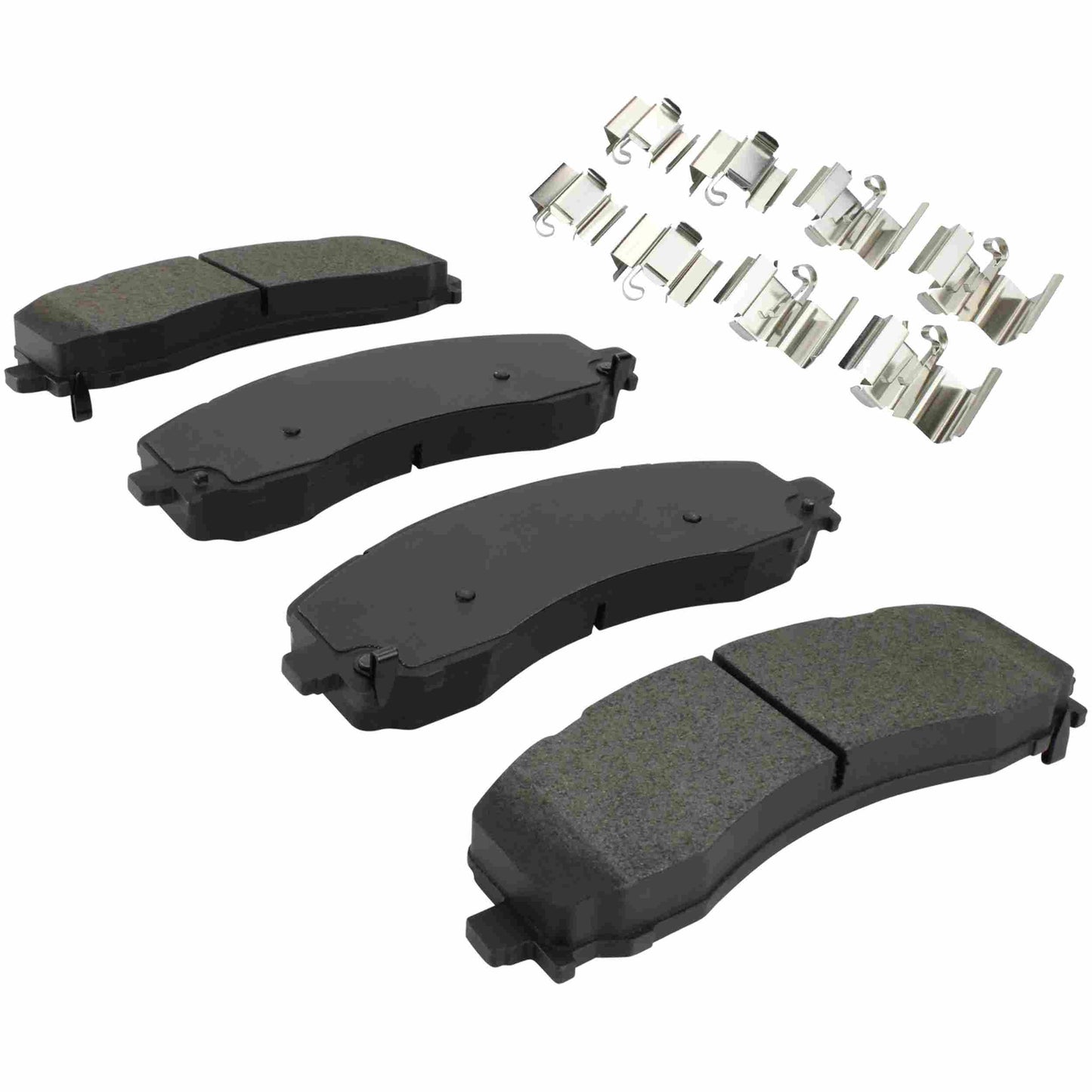 Quality-Built Black Series Semi-Metallic Brake Pads 1003-2225M