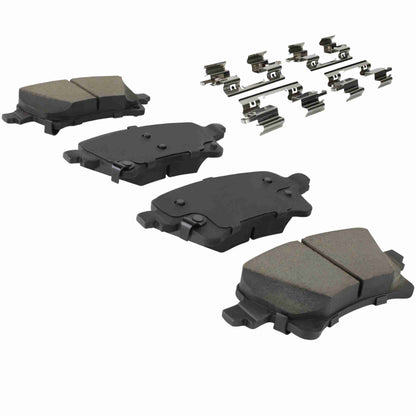 Quality-Built Black Series Ceramic Brake Pads 1003-2233C
