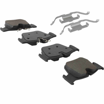 Quality-Built Black Series Semi-Metallic Brake Pads 1003-2240M