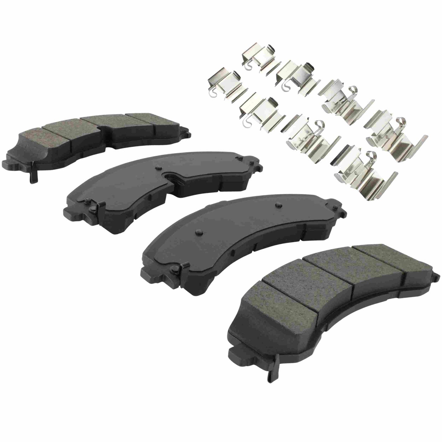 Quality-Built Black Series Semi-Metallic Brake Pads 1003-2250M