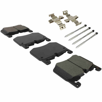 Quality-Built Black Series Semi-Metallic Brake Pads 1003-2257M