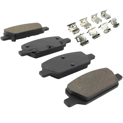 Quality-Built Black Series Ceramic Brake Pads 1003-2283C