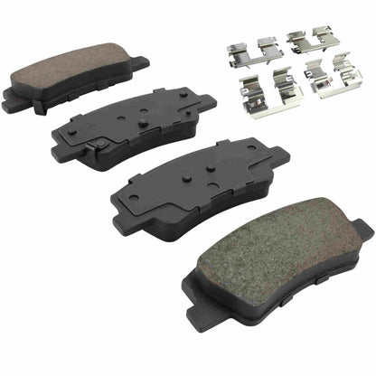 Quality-Built Black Series Ceramic Brake Pads 1003-2299C