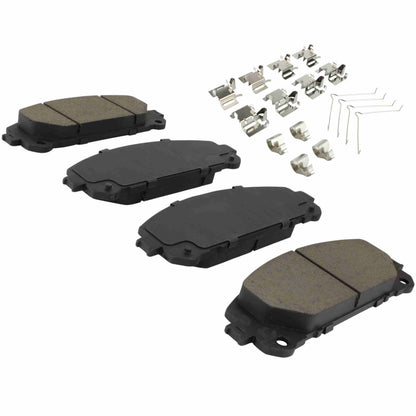 Quality-Built Black Series Ceramic Brake Pads 1003-2304C