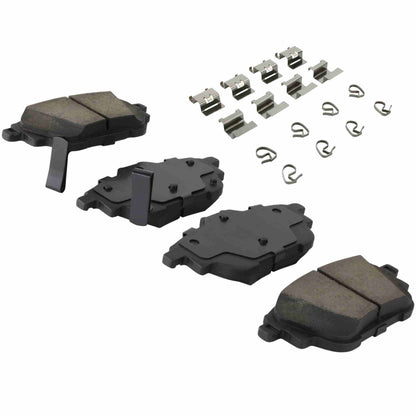Quality-Built Black Series Ceramic Brake Pads 1003-2306C
