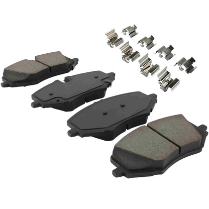 Quality-Built Black Series Ceramic Brake Pads 1003-2307C
