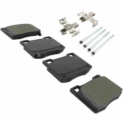 Quality-Built Black Series Semi-Metallic Brake Pads 1003-2363M
