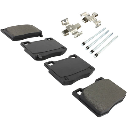 Quality-Built Black Series Semi-Metallic Brake Pads 1003-2363M
