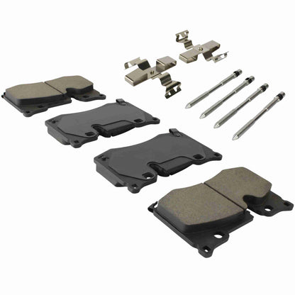 Quality-Built Black Series Ceramic Brake Pads 1003-2369C