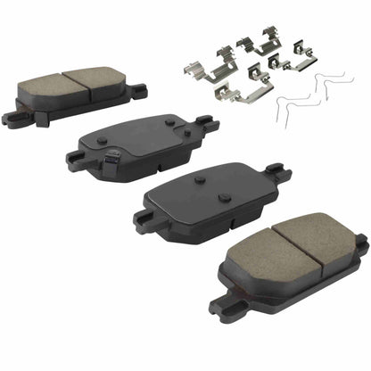 Quality-Built Black Series Ceramic Brake Pads 1003-2370C