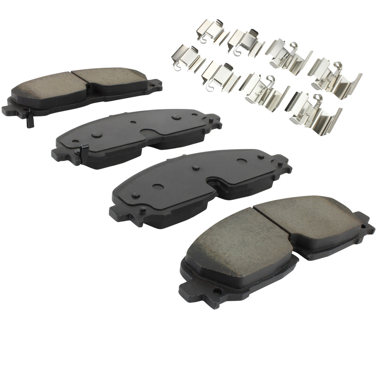MPA Quality-Built Black Series Ceramic Brake Pads w/ Hardware 1003-2371C