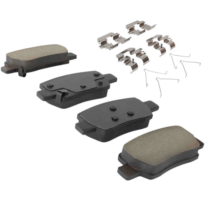 Quality-Built Black Series Ceramic Brake Pads 1003-2373C