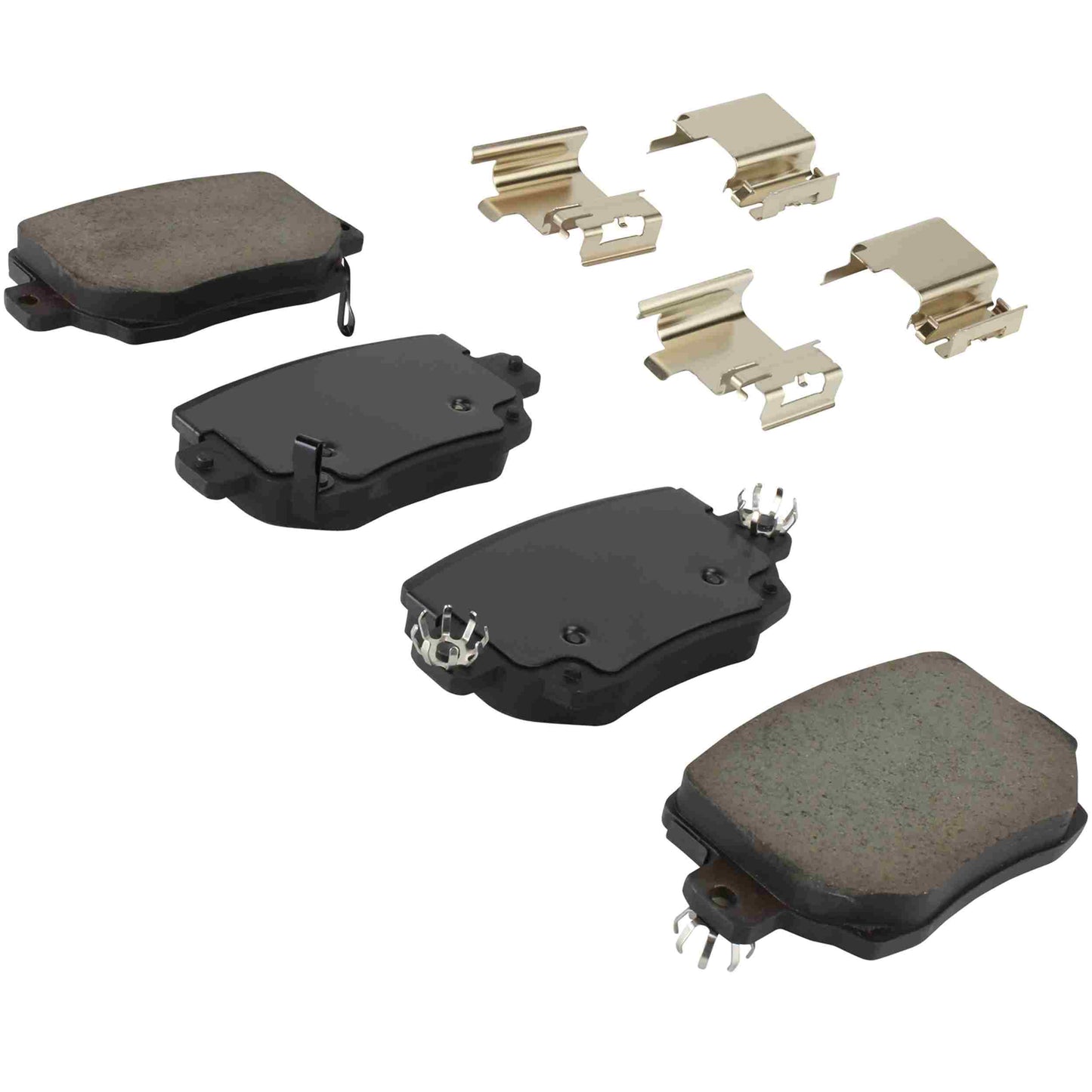 Quality-Built Black Series Ceramic Brake Pads 1003-2387C