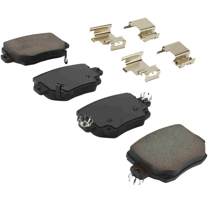 Quality-Built Black Series Ceramic Brake Pads 1003-2387C