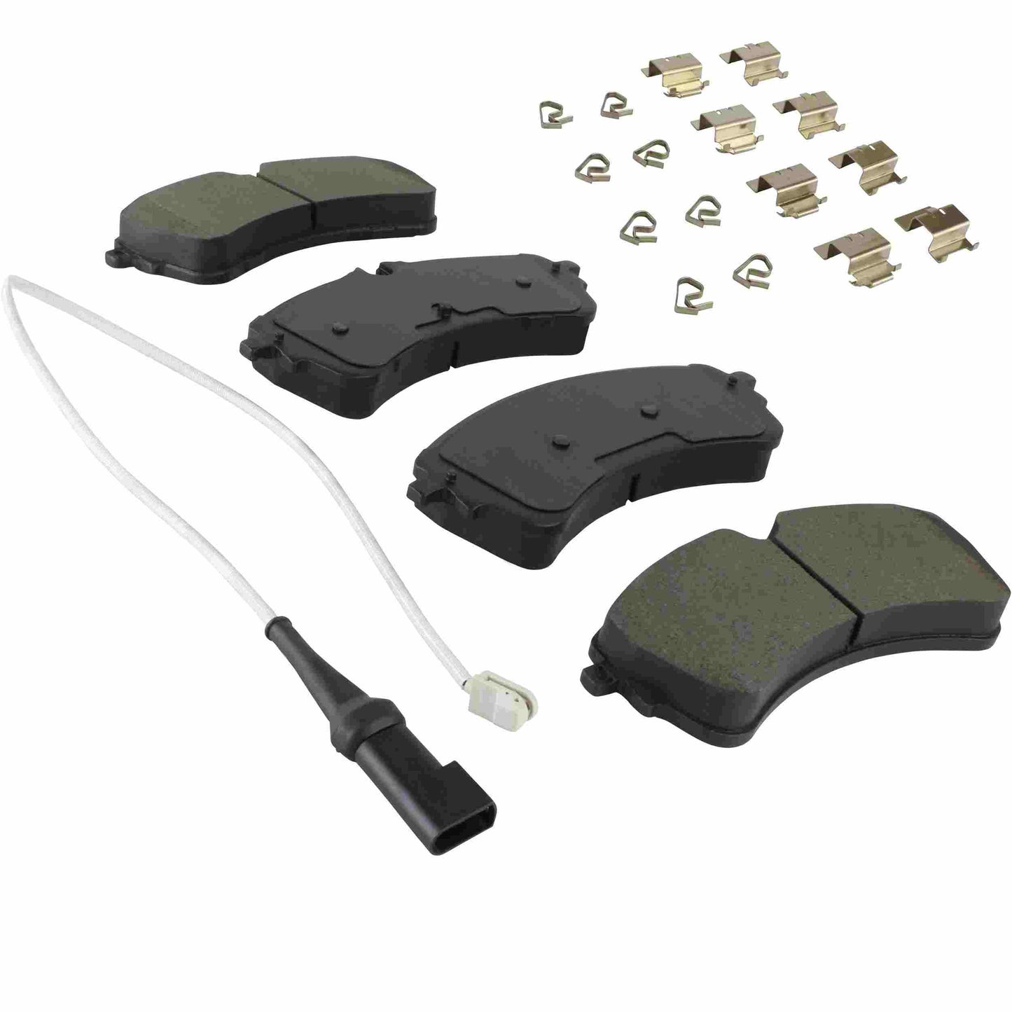 Quality-Built Black Series Semi-Metallic Brake Pads 1003-2388M